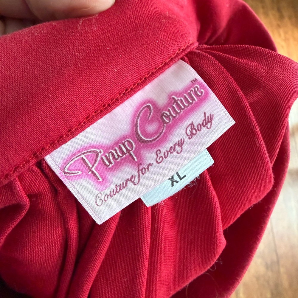 🇮🇹 Pinup Couture Italian Pinup Circle Skirt Pockets - Picture 10 of 10